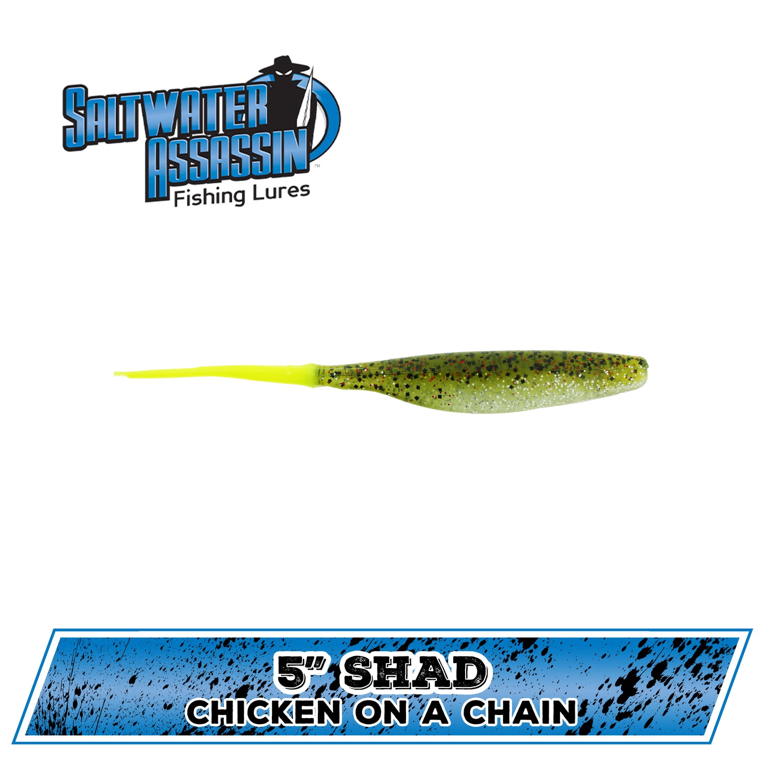 Bass Assassin 5 Shad 8 Pack