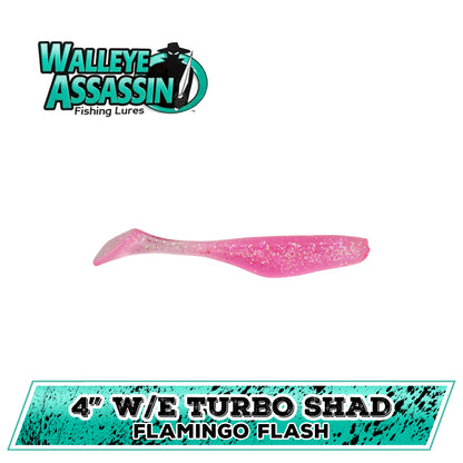 4" W/E Turbo Shad (A-M)