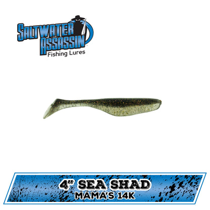 4" Sea Shad (A-M)