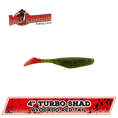4" Turbo Shad (A-M)
