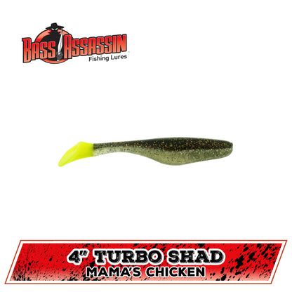 4" Turbo Shad (A-M)
