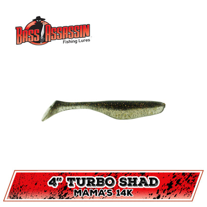 4" Turbo Shad (A-M)