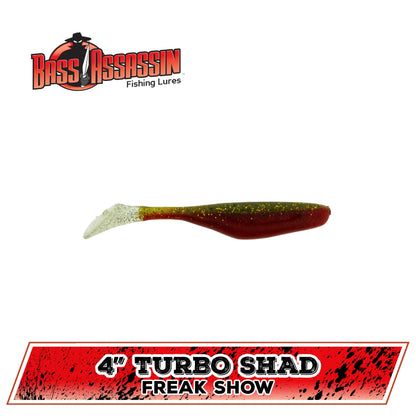 4" Turbo Shad (A-M)