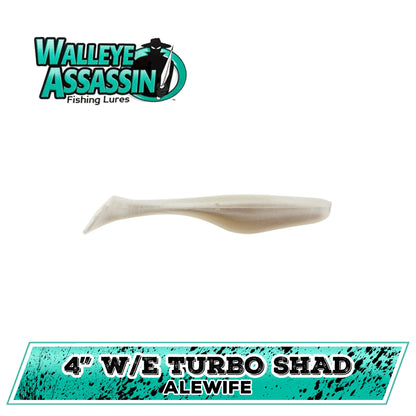 4" W/E Turbo Shad (A-M)