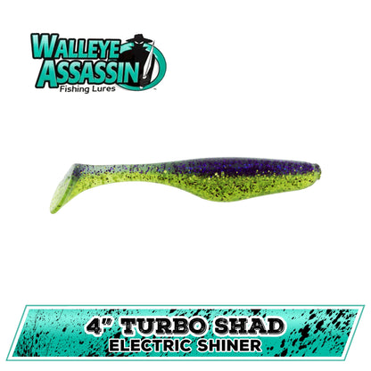 4" W/E Turbo Shad (A-M)
