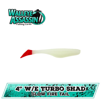 4" W/E Turbo Shad (A-M)