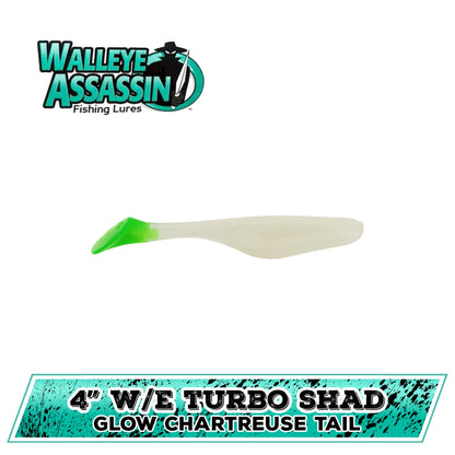 4" W/E Turbo Shad (A-M)