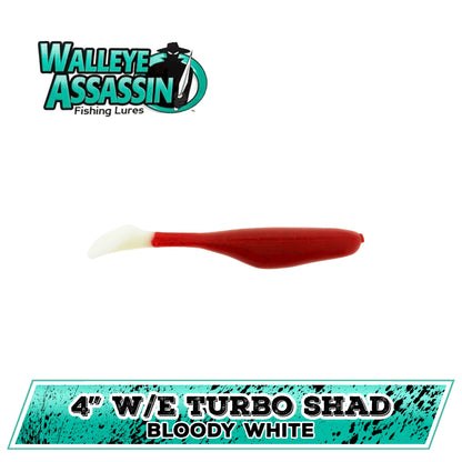 4" W/E Turbo Shad (A-M)