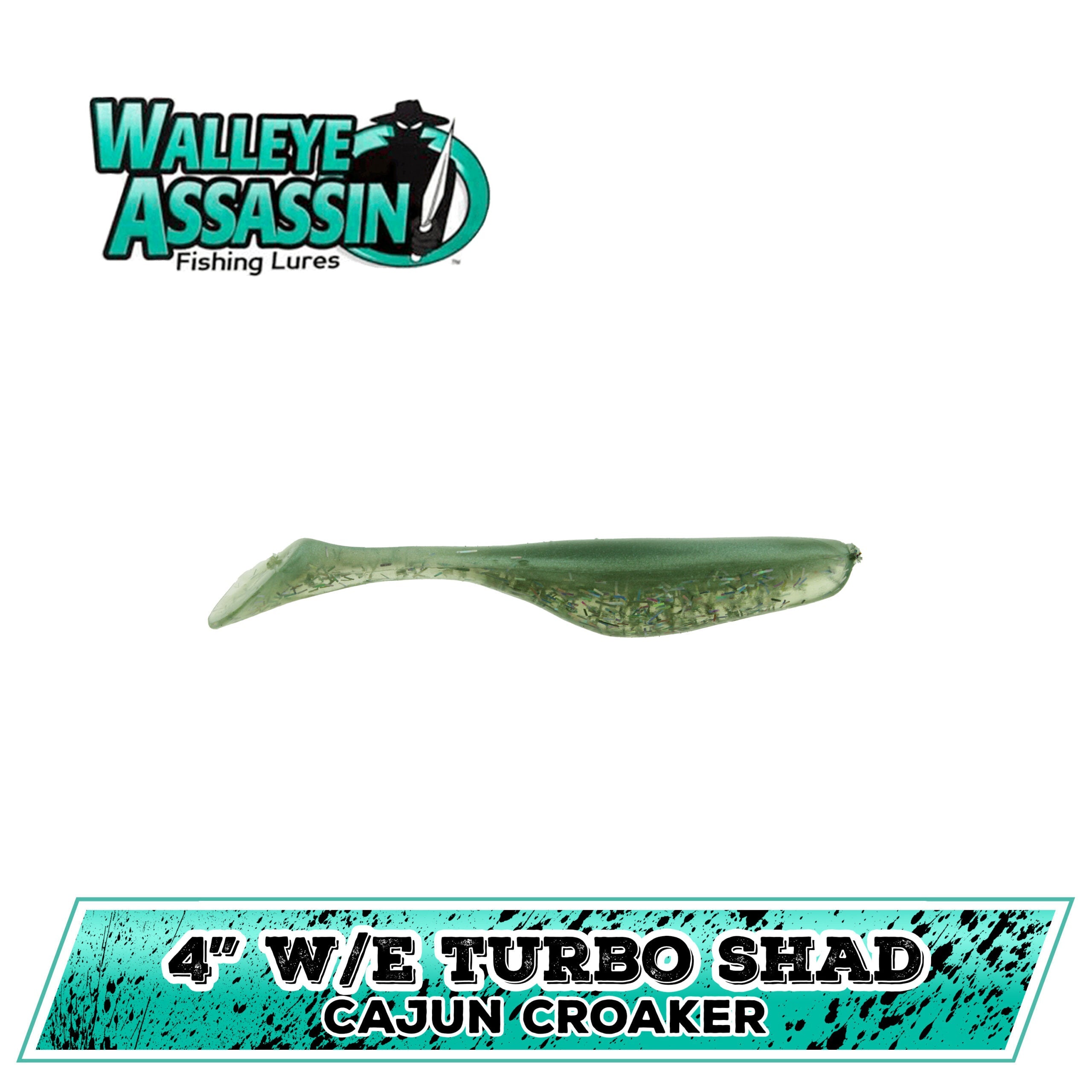 4 W/E Turbo Shad (A-M) – Bass Assassin Lures, Inc.