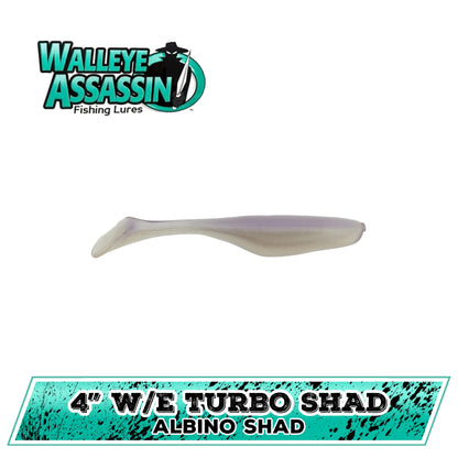 4" W/E Turbo Shad (A-M)