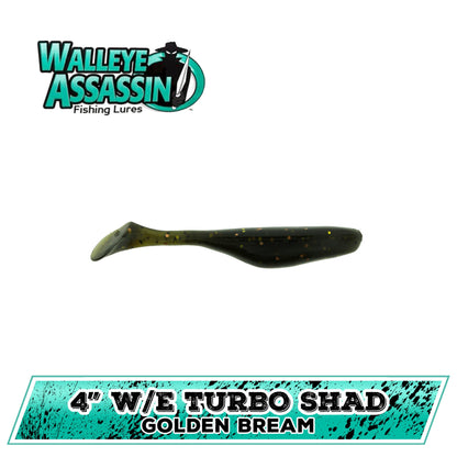 4" W/E Turbo Shad (A-M)