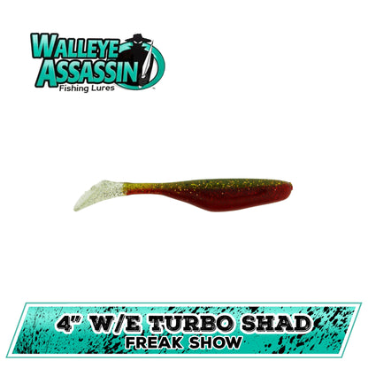 4" W/E Turbo Shad (A-M)