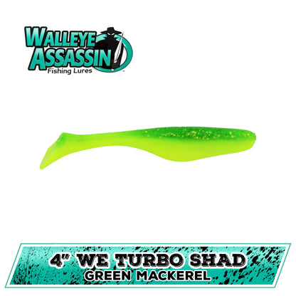 4" W/E Turbo Shad (A-M)