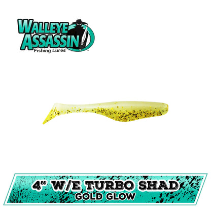 4" W/E Turbo Shad (A-M)